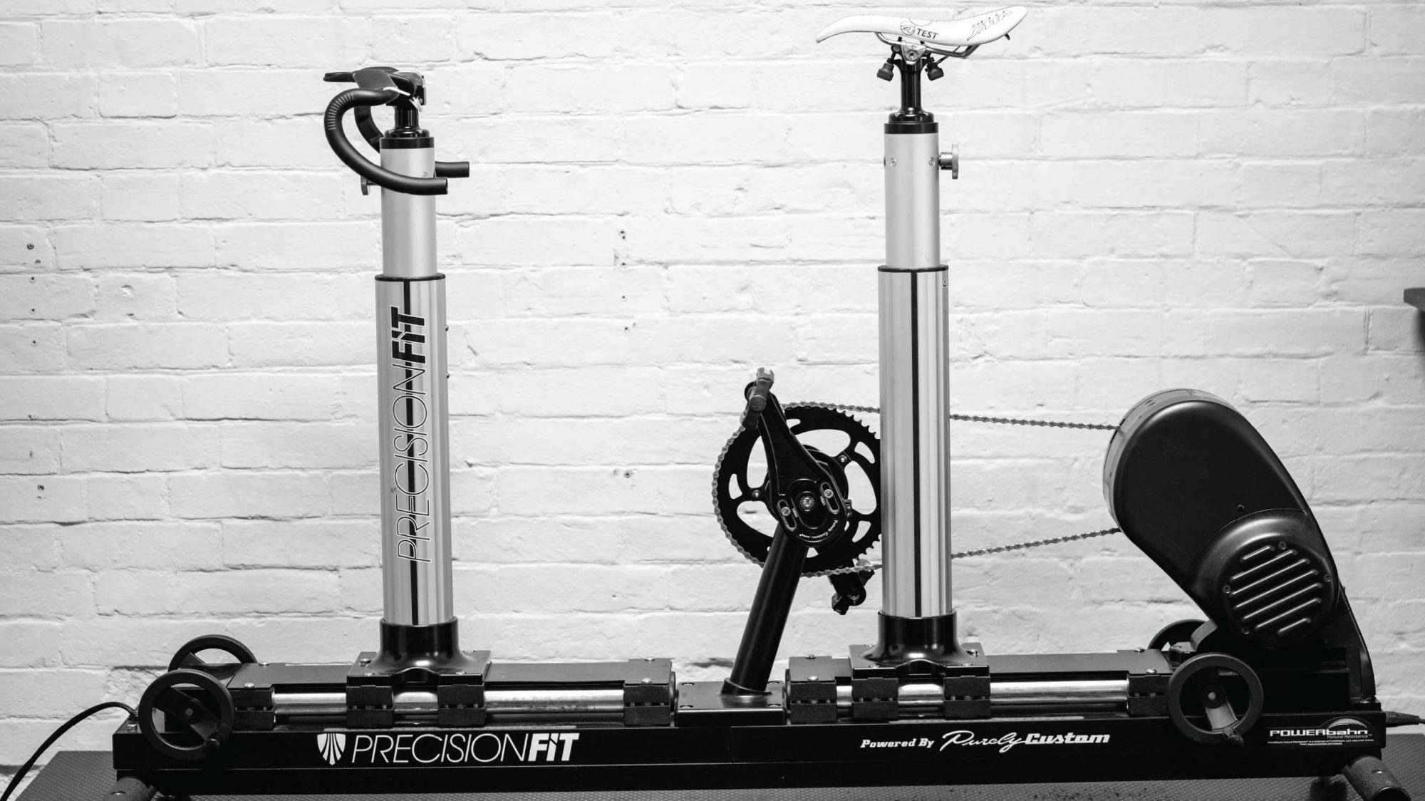 The Purely Custom fit jig in the CORE Bike Fit studio